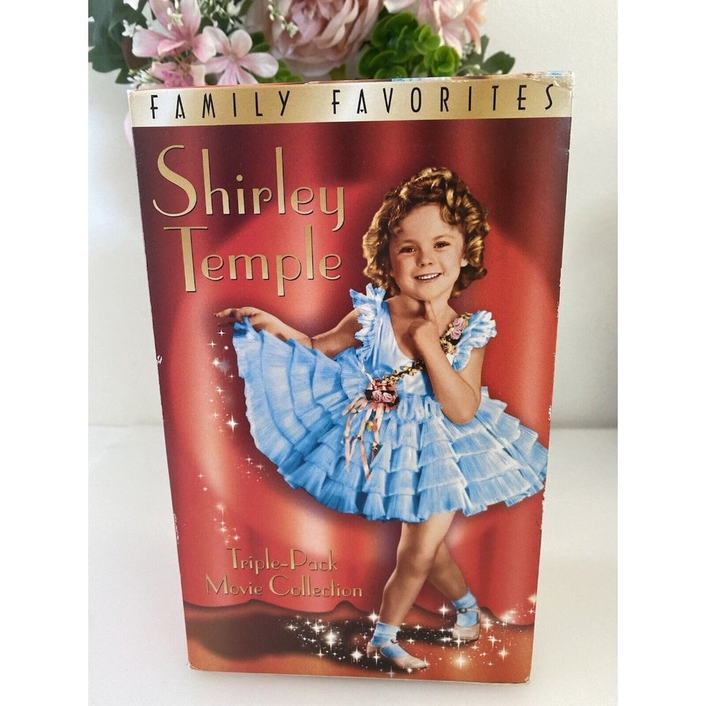 Shirley Temple Family‎ Favorites Triple Pack 3 Movie Collection VHS Set V3 2000